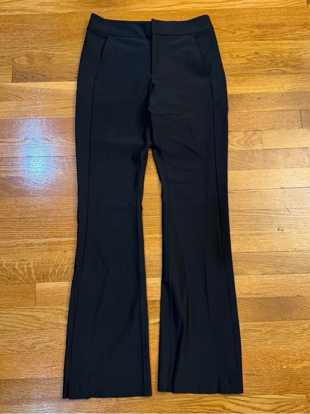 Athleta Stellar Flare Trouser Black - Size 6 Pants 32" inseam - Picture 8 of 8